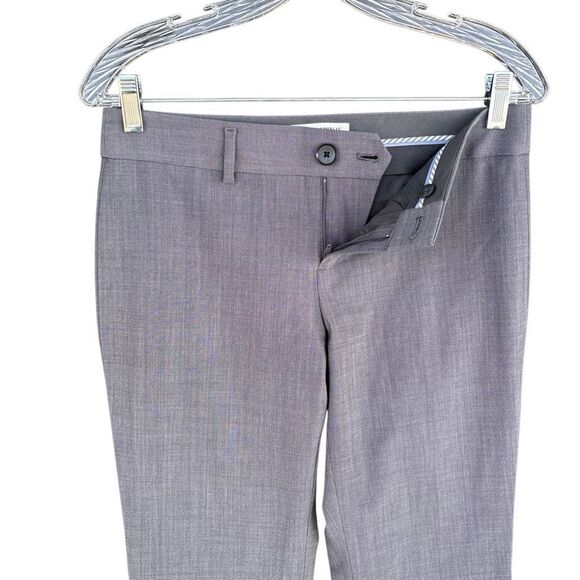 Banana Republic Wool The Logan Fit Stretch Trousers Pants Women Size 2 Lined - Picture 4 of 9